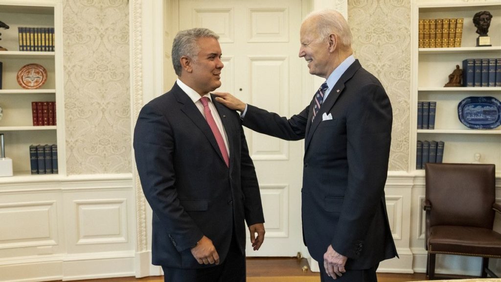 Biden confirma la incorporación de Colombia como aliado externo de la OTAN