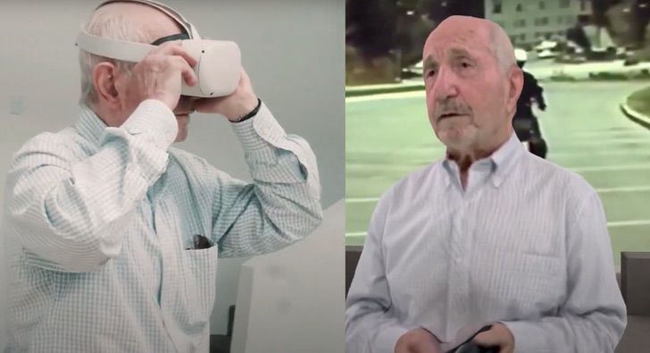 Abuelito busca inmortalizarse en las generaciones y crea su holograma en 3D