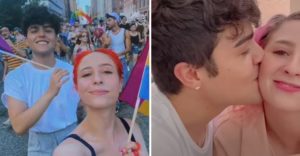 Mujer pansexual y joven gay causan polémica por su relación; “Soy la única mujer que le gusta”