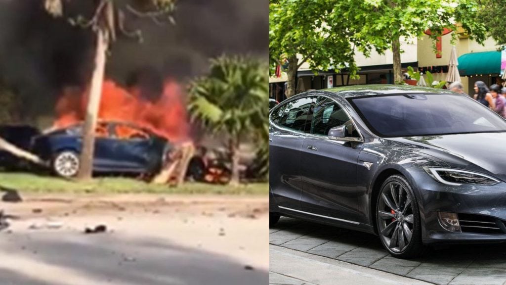 de un Tesla tras fallo en las manijas de las puertas