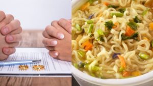 Esposo tramita el divorcio porque está “harto” de que su pareja le cocine sopas instantáneas