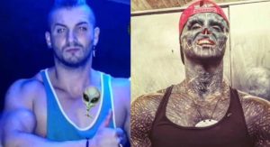 Hombre transformó su cuerpo y rostro como un “alien”, ahora no encuentra empleo