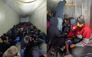 Rescatan de las garras de la muerte a 110 migrantes atrapados en un tráiler