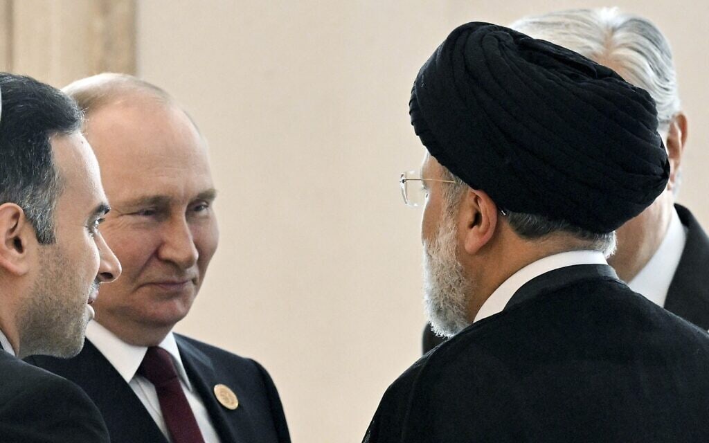 Putin reta a Occidente buscando alianzas con Irán y Turquía