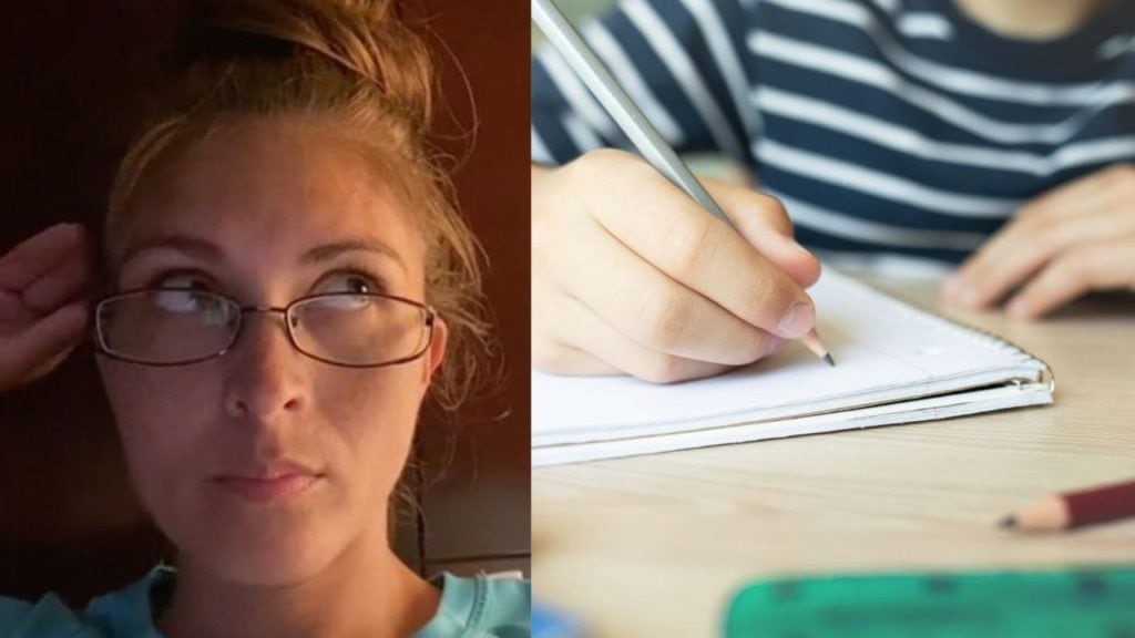 Profesora dejó de asignar a sus alumnos tareas para la casa desde que supo lo difícil de trabajar y tener familia