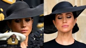 Lágrimas de Meghan en el funeral de la reina Isabel II provocan debate en las redes