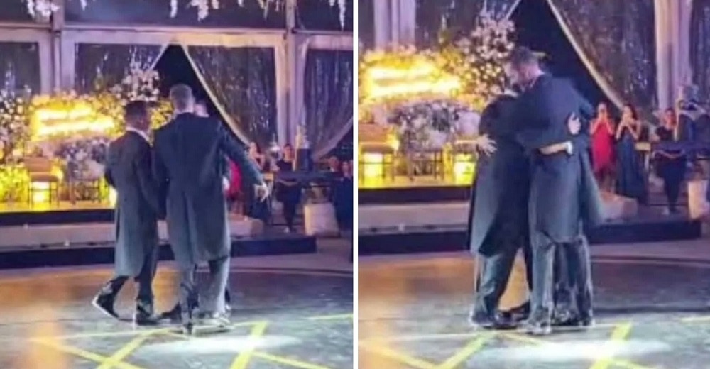 Emmanuel, Jhon y Luis; los tres hombres que rompieron estereotipos y celebraron su boda poliamorosa