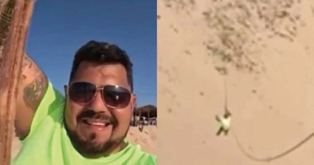 Hombre graba su propia muerte, en la filmación se escucha cuando cae al vacío