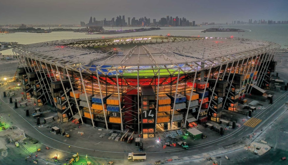 Qatar desmantela estadios de la Copa Mundo ensamblables