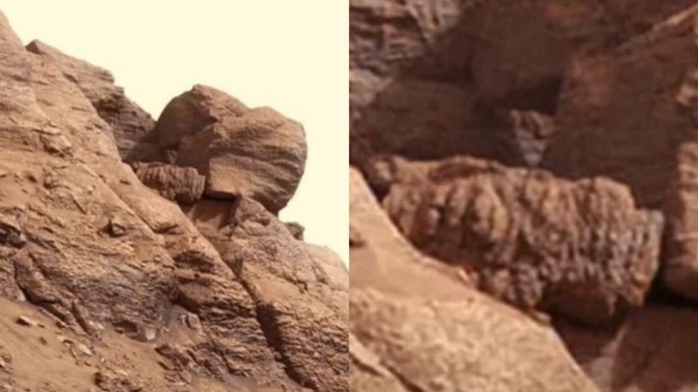 Investigador asegura haber visto una estatua antigua en Marte que confirmaría que hubo vida