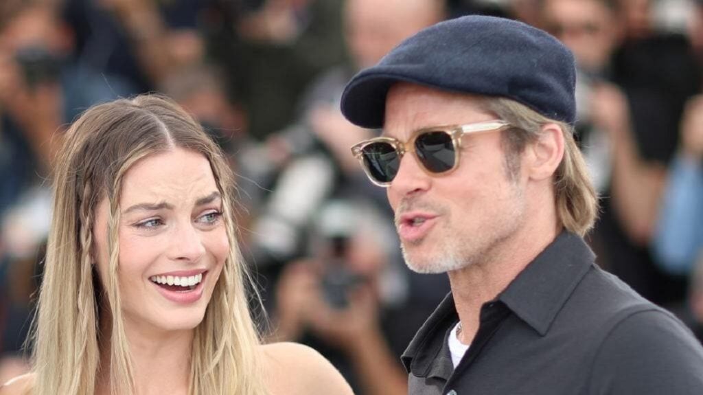 Margot Robbie: “Besar a Brad Pitt fue genial”