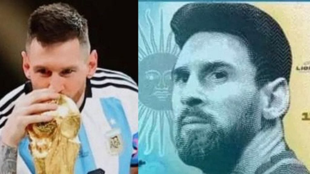 Argentina analiza la posibilidad de poner la cara de Messi en uno de sus billetes