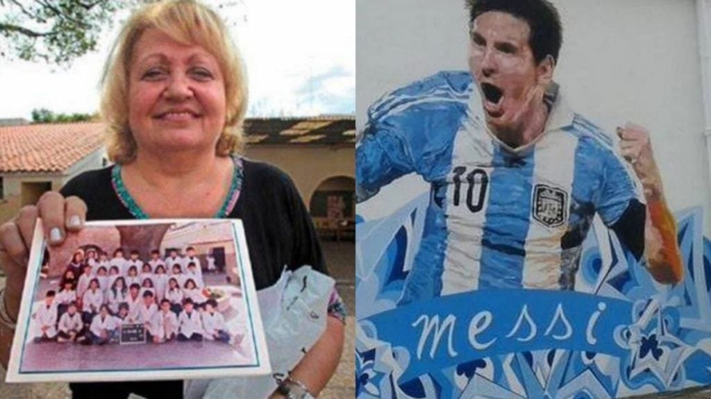 “Antes de morirme me gustaría abrazarte”: La carta de la primera maestra de Messi