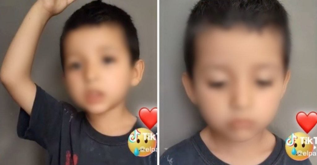 Padre abandona a su hijo en plena Navidad, el pequeño solo quiere darle un abrazo