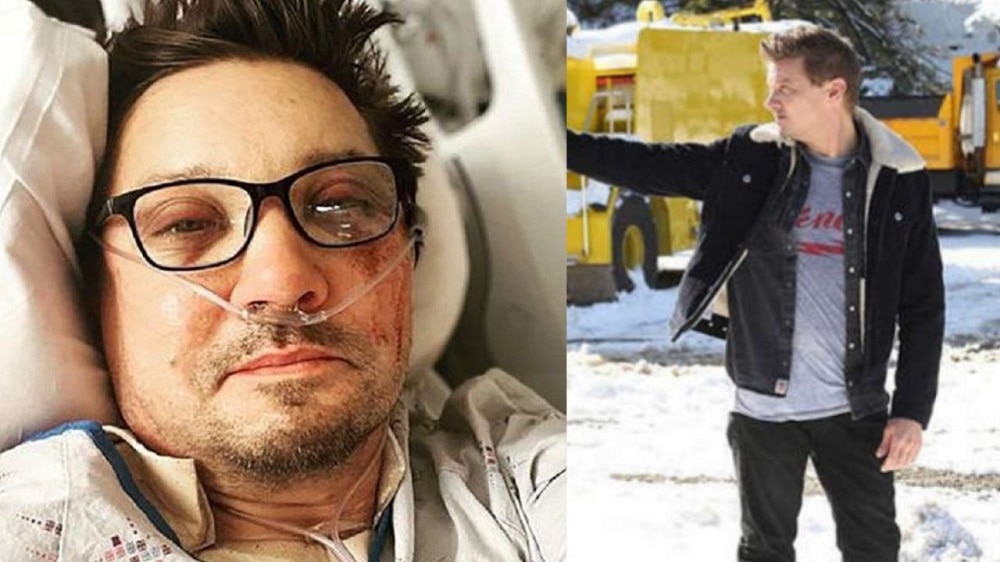 Jeremy Renner tardará años en recuperarse tras accidente con una máquina quitanieves
