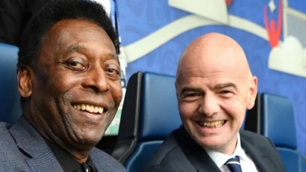 Presidente de FIFA pide a todos los países del mundo tener un estadio con el nombre de Pelé