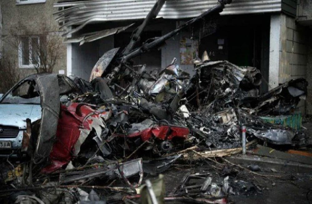 Muere el ministro del Interior ucraniano en un misterioso accidente de helicóptero