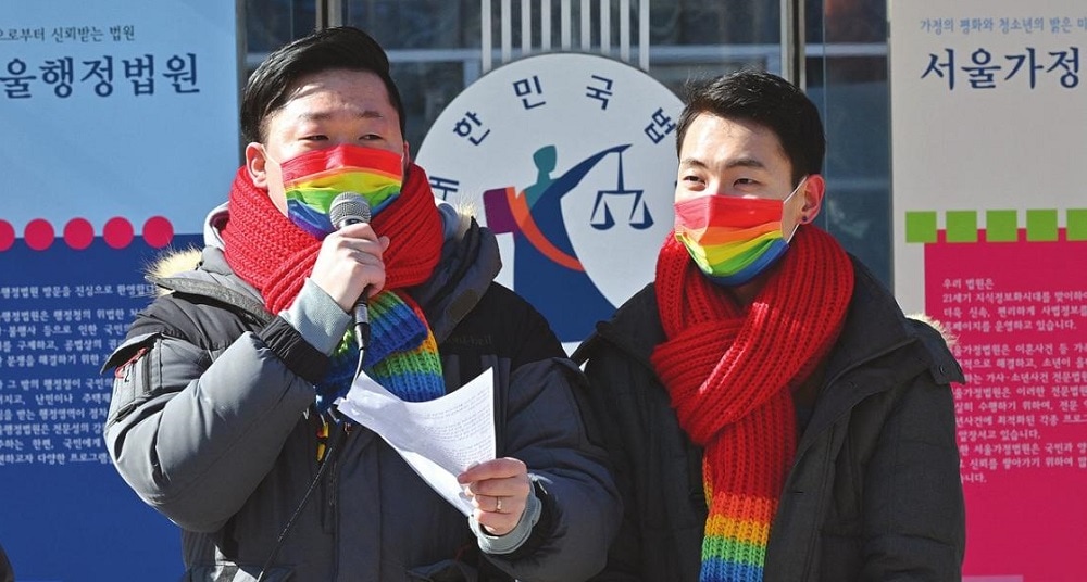 Corea del Sur reconoce por primera vez derechos a una pareja homosexual en un fallo histórico