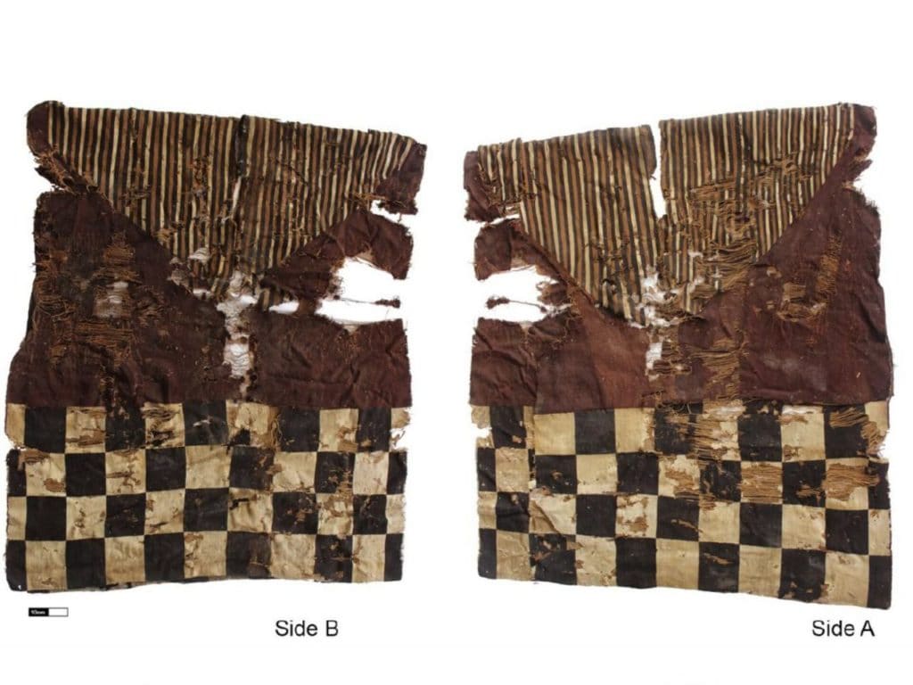 Hallan un manto Inca que revela las técnicas y diseños usados por los tejedores