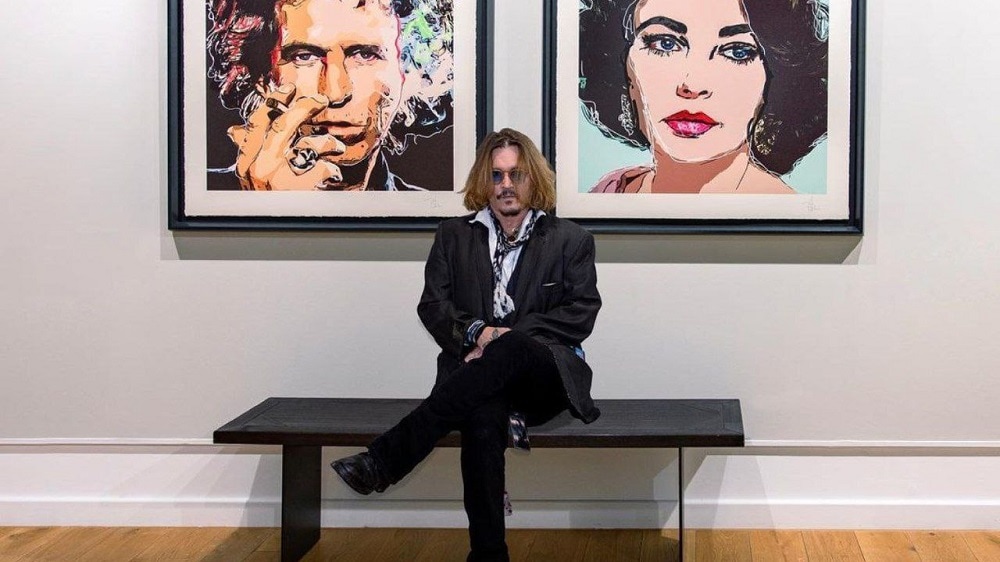 Johnny Depp vende en unos días una colección de 780 obras valoradas en miles de dólares