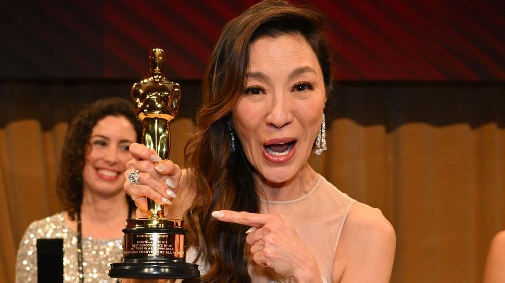 Michelle Yeoh, la primera asiática en ganar el Oscar a mejor actriz