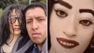 Usuarios aseguran que novia de trapo de un tiktoker mueve los ojos porque está poseída