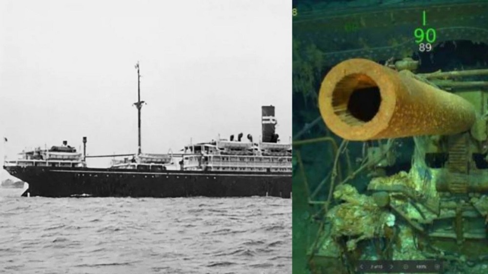 Descubren barco con más de mil prisioneros hundido por EEUU en la Segunda Guerra Mundial