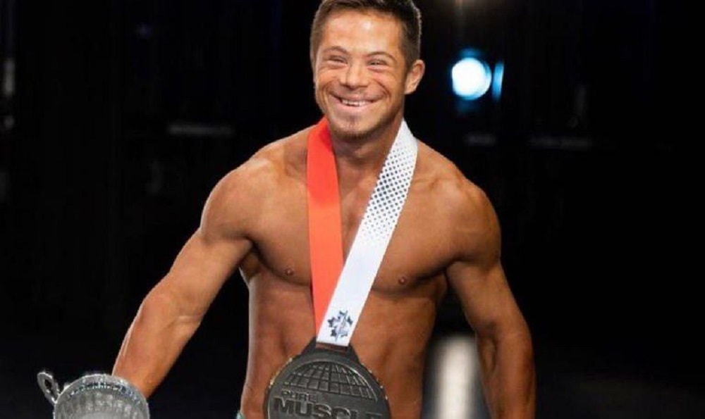 Kyle, el fisicoculturista con síndrome de Down que ha ganado decenas de torneos