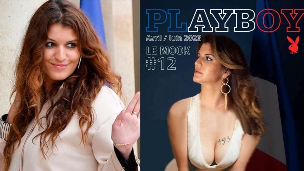 Marlene Schiappa, la ministra francesa que ha causado polémica al posar para Playboy