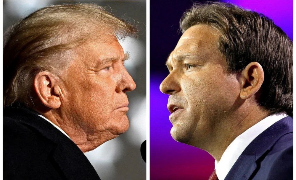 Trump utiliza inteligencia artificial para burlarse del lanzamiento de Ron DeSantis
