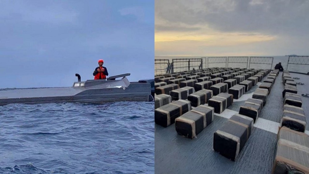 Interceptan el narcosubmarino más grande de la historia, llevaba 3 toneladas de cocaína
