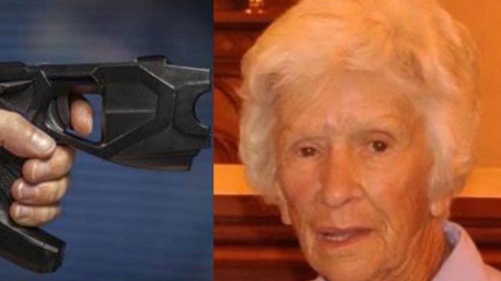Agente envía cuidados intensivos a una abuelita de 95 años tras dispararle con un “taser”