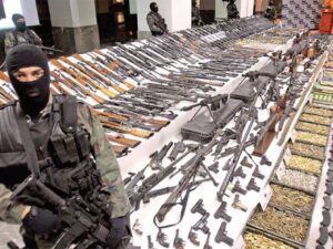 México: 70% de las armas confiscadas provienen de EEUU