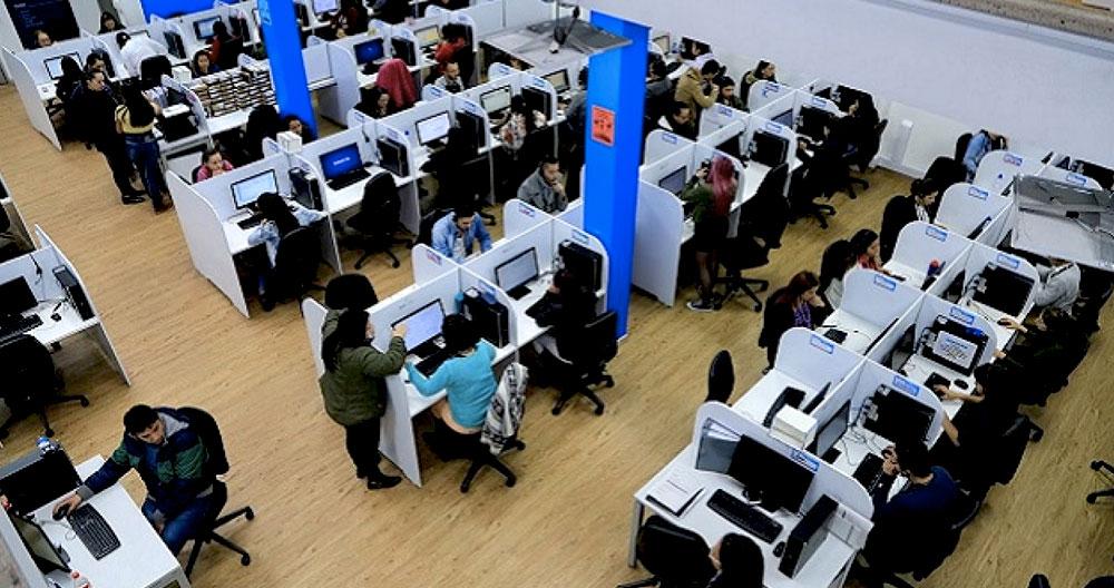 call center empleada cadaver compañera España