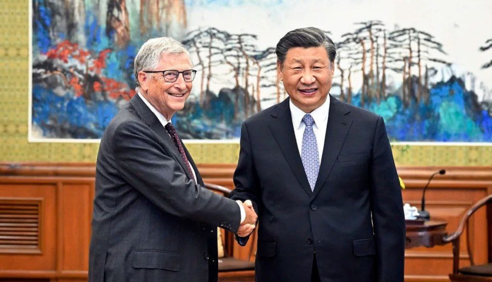 Bill Gate se reúne con Xi Jinping para mejorar las relaciones entre China y EEUU