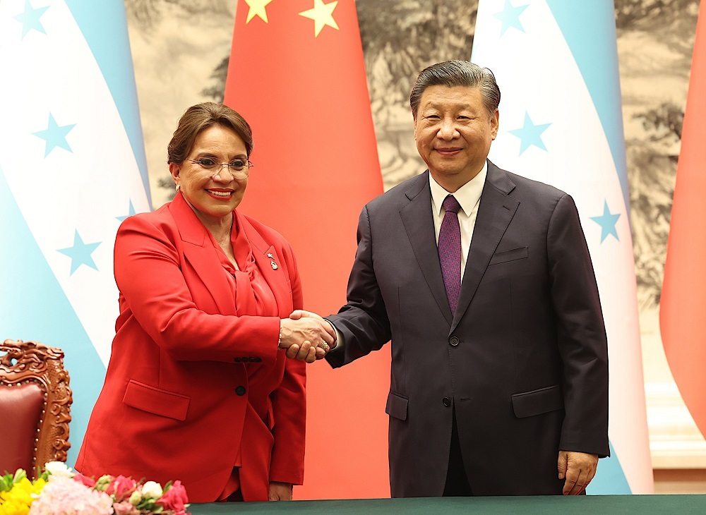 China y Honduras: Xiomara Castro y Xi JinPing sostienen su primer encuentro diplomático