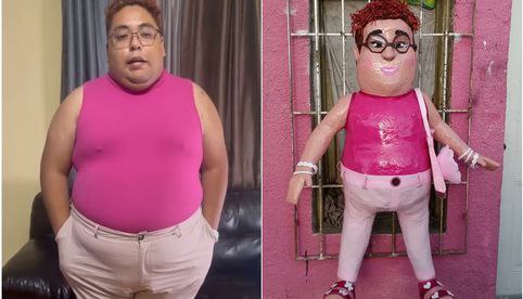 Negocio crea piñata de Ernesto y asegura que es para apoyarlo tras ciberacoso