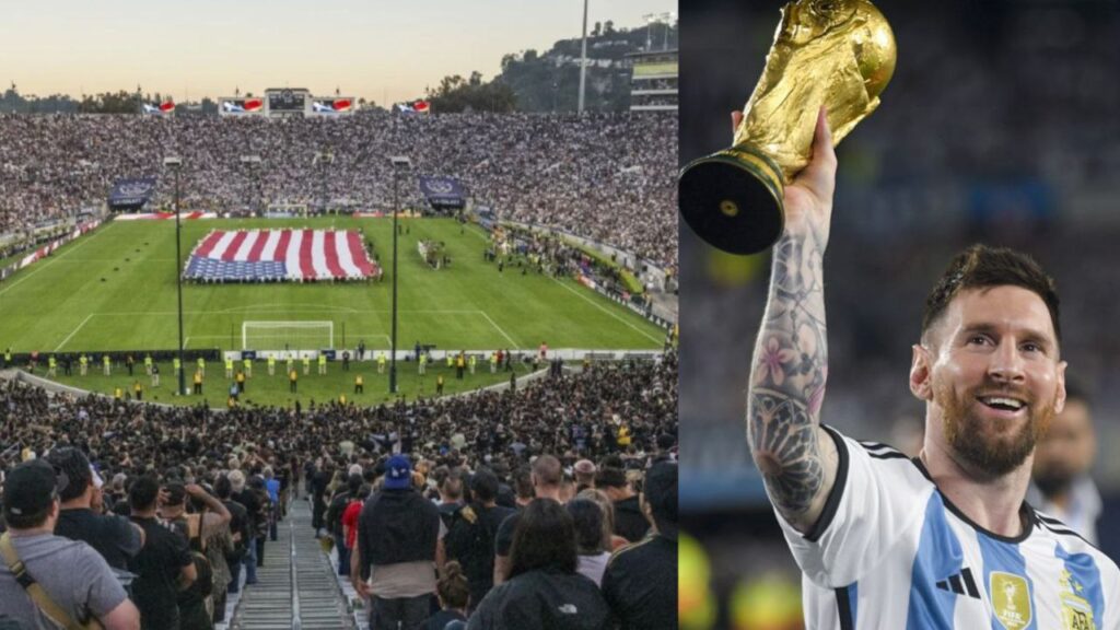 La MLS rompe récord de asistencia a un partido a la espera del debut de Messi