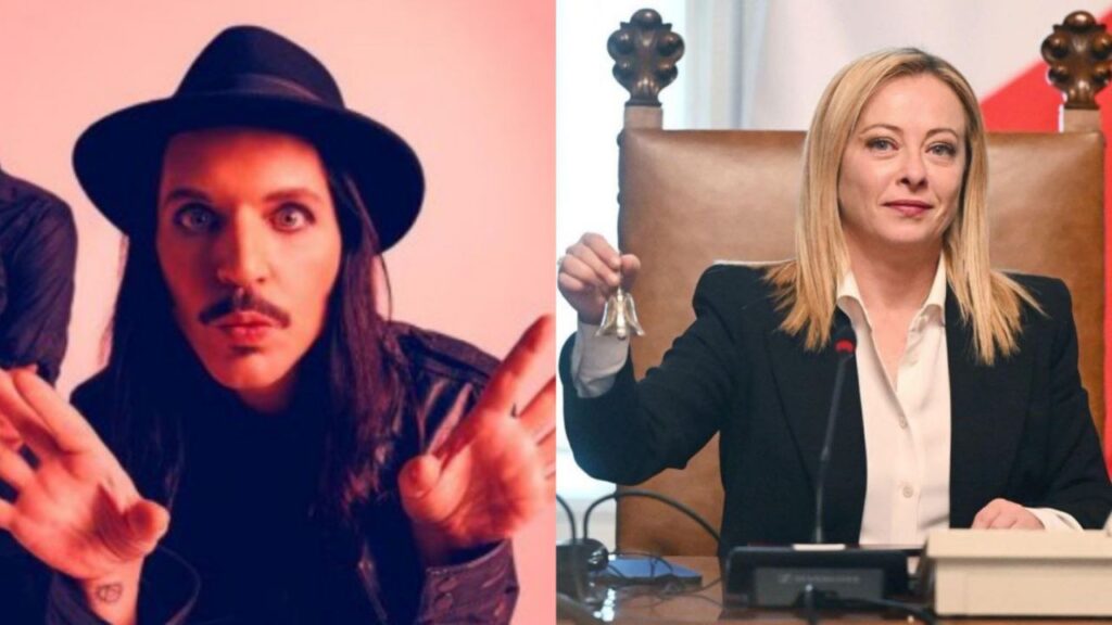 Cantante de Placebo llama “pedazo de estiércol” a primera ministra italiana