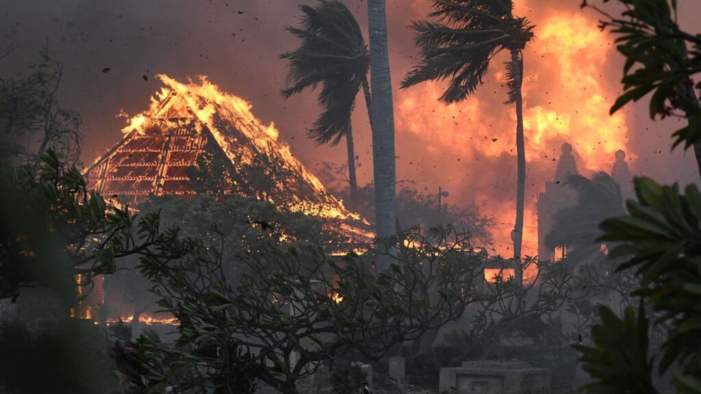 Incendio reduce a cenizas un paraíso hawaiano y deja 36 muertos