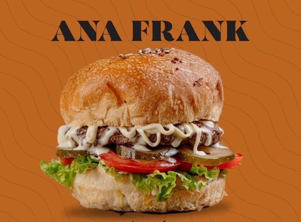 Adolf , Ana Frank , restaurante, hamburguesa , argentina