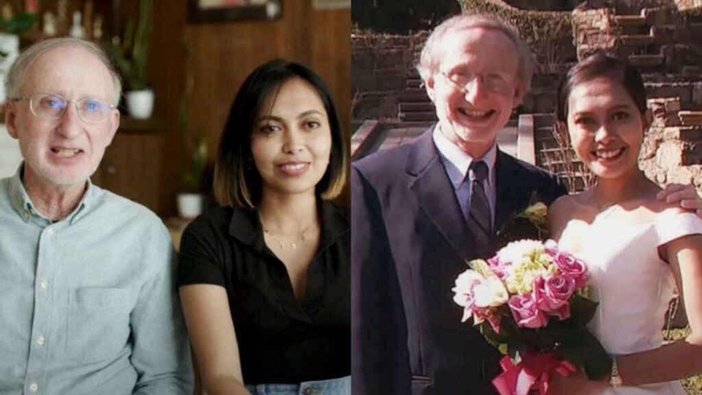 David y Jackie, el matrimonio con 40 años de diferencia: “Creen que es mi abuelo”