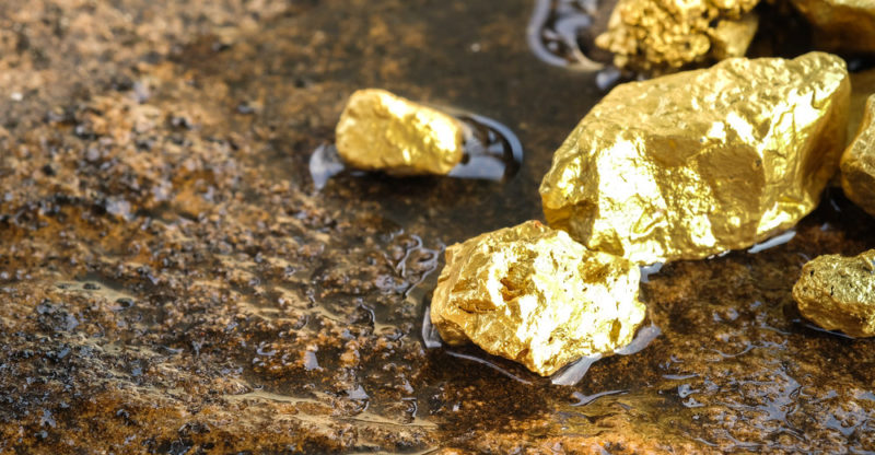 oro , tierra depósito terrestre