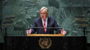 Secretario general de la ONU: “La democracia está bajo amenaza”