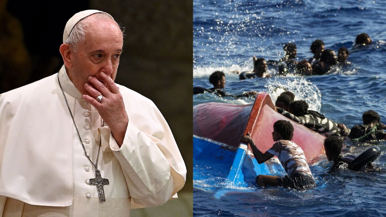 “El Mediterráneo es un enorme cementerio”, asegura el papa Francisco ante masiva migración