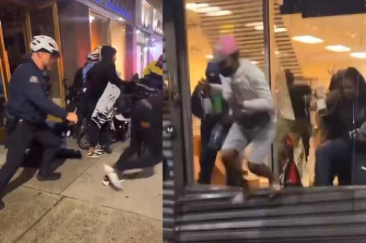 EEUU “sucumbe en la delincuencia”: Saqueos masivos a una tienda de Apple Store