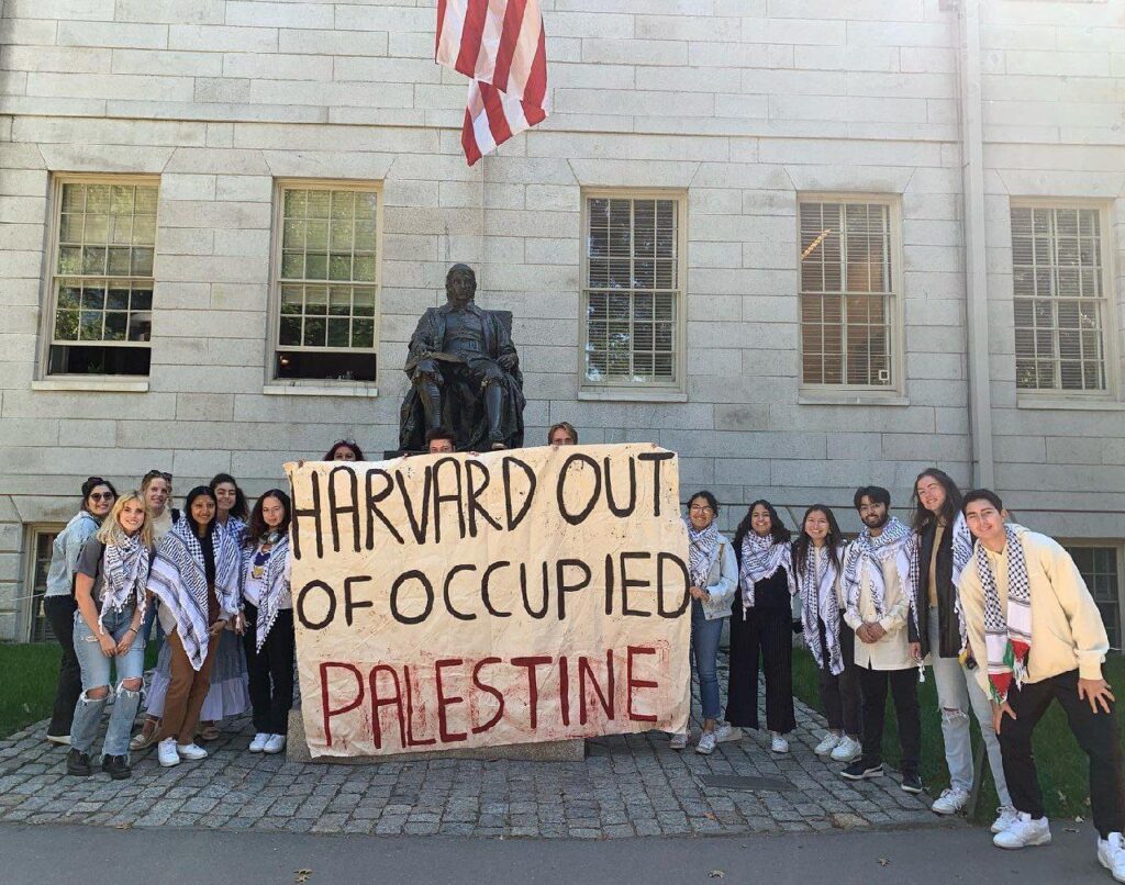 Organizaciones estudiantiles de Harvard culpan a Israel del ataque de Hamas