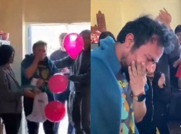 Alumnos se despiden de su maestro celebrándole al estilo Pokémon
