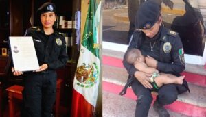 Policía que amamantó a bebé en Acapulco fue recompensada