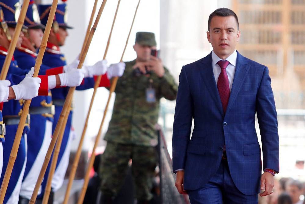 “Hoy inicia el nuevo Ecuador: Daniel Noboa al tomar posesión como presidente